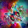 Diamond Painting Vlinder